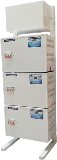 Трехфазный стабилизатор Элтех СН 6000*3 бриз