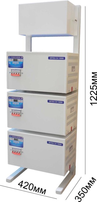 Трехфазный стабилизатор Элтех СН 6000*3 стандарт в Хабаровске